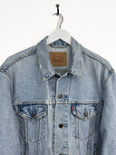 Giacca Levi's in jeans azzurra (26g344) - L
