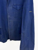 Giacca camicia da lavoro blu francese 80s (26g350) - M