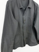 Giacca camicia da lavoro grigia (26g351) - L