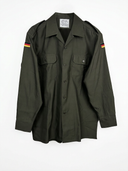 Giacca camicia  verde militare originale tedesca 90s (26g357) - M