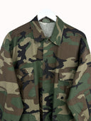 Giacca camicia verde militare originale USA anni 90 (26g358) - XL