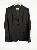 Blazer Max Mara marrone gessato donna (26g35) - M/L