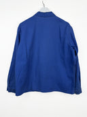 Giacca camicia blu da lavoro anni 80 (26g366) - M/L