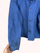 Giacca camicia da lavoro francese anni 80 (26g371) - M