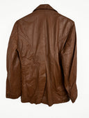 Giacca in pelle Schott cammello anni 80 (26g377) - S