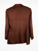 Blazer Escada rossa 100% lana oversize (26g37) - M