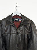 Giacca in pelle Schott marrone  (26g380) - M