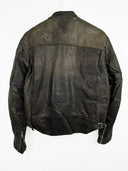 Giacca in pelle Schott marrone con imbottitura (26g381) - M