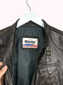 Giacca in pelle Blauer marrone donna (26g382) - S