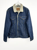 Giacca Levi's sherpa in denim (26g39) - L