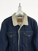 Giacca Levi's sherpa in denim (26g39) - L