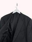 Giacca blazer Burberry grigio in lana gessato (26g67) - L