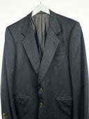 Giacca blazer Yves Saint Laurent YVS grigio in lana (26g68) - M