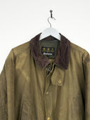 Giacca barbour verde imbottita (26g71) - XXL