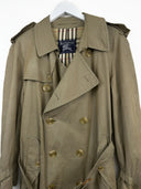 Trench Burberry doppiopetto beige con cintura (26g91) - M