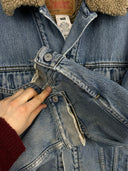 Giacca Levi's sherpa azzurra (26g96) - L