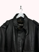 Giacca bomber Schott marrone in pelle (26g98) - 48/L