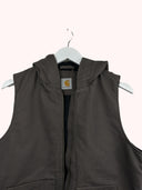 Gilet Carhartt grigio con cappuccio (26gt19) - M