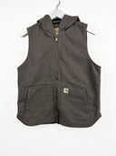 Gilet Carhartt grigio con cappuccio (26gt19) - M