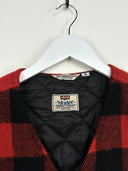 Gilet Levi's rosso a scacchi 80s (26gt24) - M