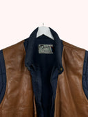 Gilet Schott imbottito pelle piumino 90s (26gt26) - L