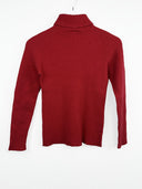 Maglione dolcevita Lacoste rosso donna (26m16) - XS