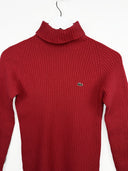 Maglione dolcevita Lacoste rosso donna (26m16) - XS