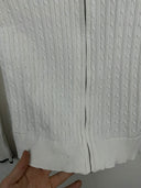Maglione cardigan Ralph Lauren bianco donna (26m17) - M