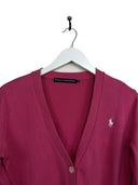 Maglione cardigan Ralph Lauren rosa donna (26m21) - M