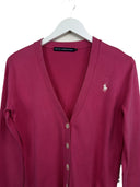 Maglione cardigan Ralph Lauren rosa donna (26m21) - M