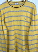 Maglione a righe Lacoste giallo 00s (26m22) - L