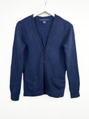 Maglione cardigan Ralph Lauren blu in lana donna (26m27) - M