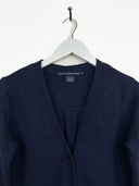 Maglione cardigan Ralph Lauren blu in lana donna (26m27) - M