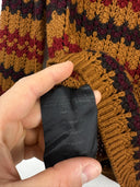 Maglia Prada crochet 100% cashmere marrone nero (26m30) - M