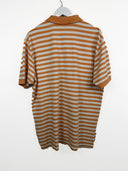Polo arancione a righe Ralph Lauren (26p02) - XL