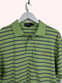 Polo Ralph Lauren verde viola a righe (26p11) - L