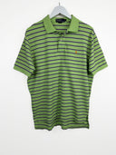 Polo Ralph Lauren verde viola a righe (26p11) - L