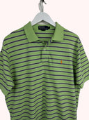 Polo Ralph Lauren verde viola a righe (26p11) - L