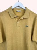 Polo Lacoste senape Made in France anni 80 (26p32) - L