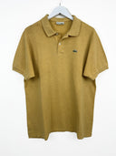 Polo Lacoste senape Made in France anni 80 (26p32) - L