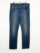 Jeans Levi's blu straight fit donna w32 l34 (26pa05)