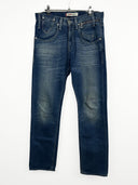 Jeans Levi's 504 blu straigh fit w32 l34 (26pa08)