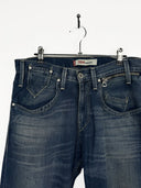 Jeans Levi's 504 blu straigh fit w32 l34 (26pa08)