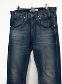 Jeans Levi's 504 blu straigh fit w32 l34 (26pa08)