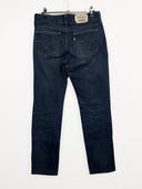 Jeans Levi's 570 blu straight fit donna w28 l32 (26pa12)