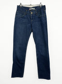 Jeans Levi's 570 blu straight fit donna w28 l32 (26pa12)