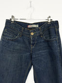 Jeans Levi's 570 blu straight fit donna w28 l32 (26pa12)