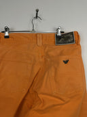 Pantaloni Armani arancioni 80s (26pa14) - 44