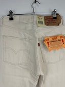 Jeans Levi's 501 crema deadstock 90s (26pa30) - W30 L34