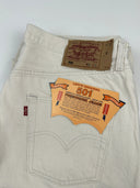 Jeans Levi's 501 crema deadstock 90s (26pa31) - W38 L36